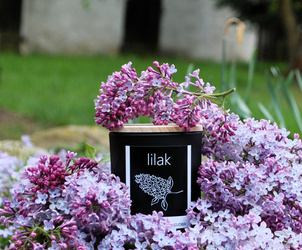 Zapachowa Świeca Sojowa: LILAK