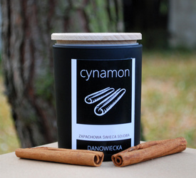 Zapachowa Świeca Sojowa: CYNAMON
