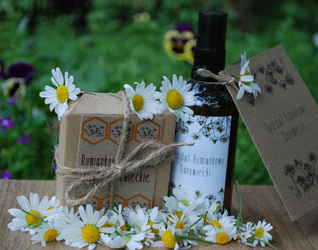 Rumianek: mydło i hydrolat