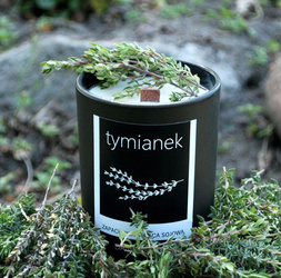 Zapachowa Świeca Sojowa: TYMIANEK