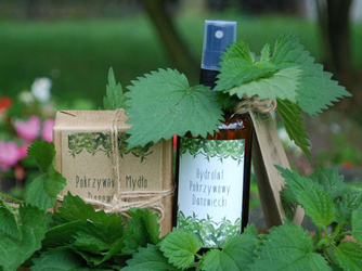 Pokrzywa: mydło i hydrolat